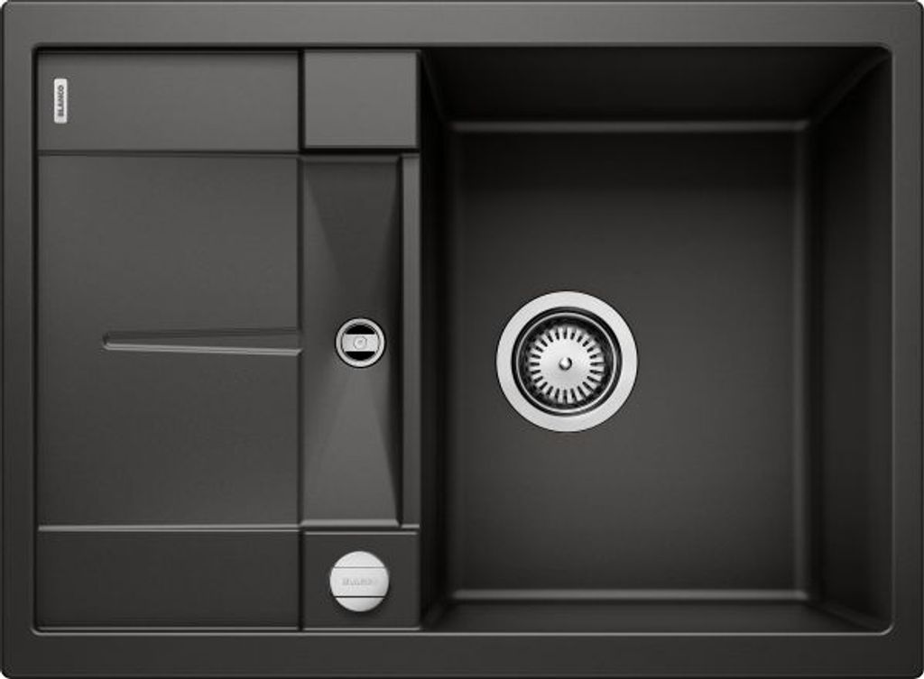 BLANCO METRA 45 S Compact SILGRANIT schwarz
