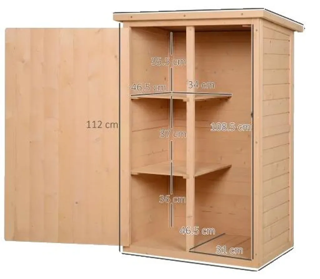 Abri de jardin pour ranger vos outils et protéger le mobilier d'extérieur