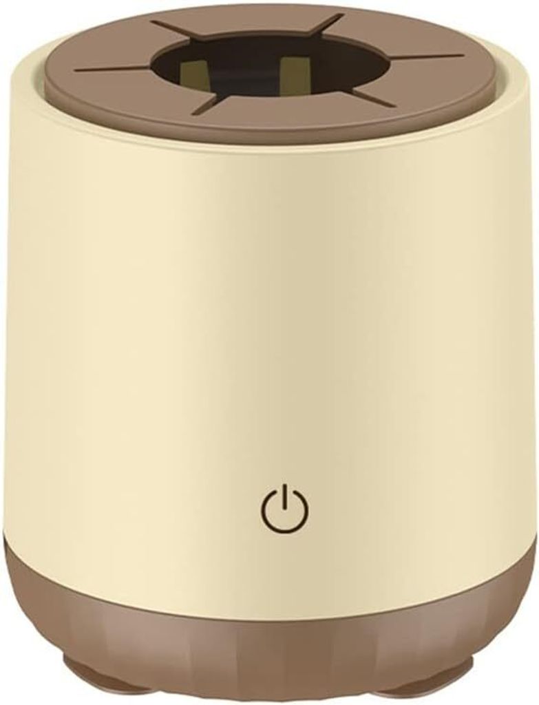 Babyflaschen-Shaker, USB-elektrischer Milchpulver-Rührer. Beim Schütteln von Babyflaschen entstehen nicht leicht Blasen.(Khaki)