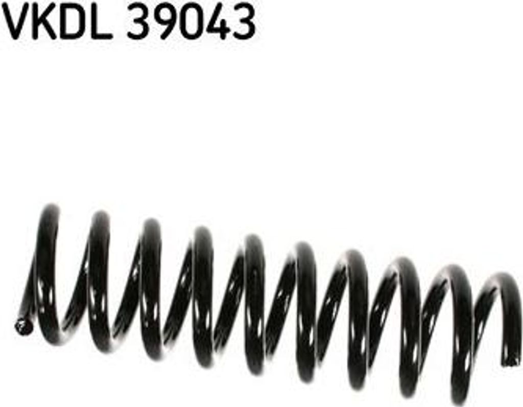 SKF VKDL 39043 Fahrwerksfeder OE 2023241904 kompatibel mit C-Klasse, CLK, E-Klasse