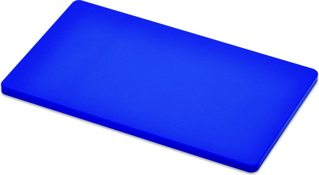 Giesser Messer Kunststoff Schneidebrett Küchenbrett Brett Farbe Blau, 50 cm