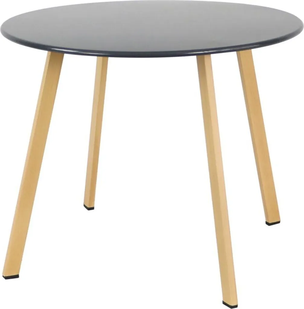 Table basse 60x50cm métal pour petit espace - Gain de place intérieur