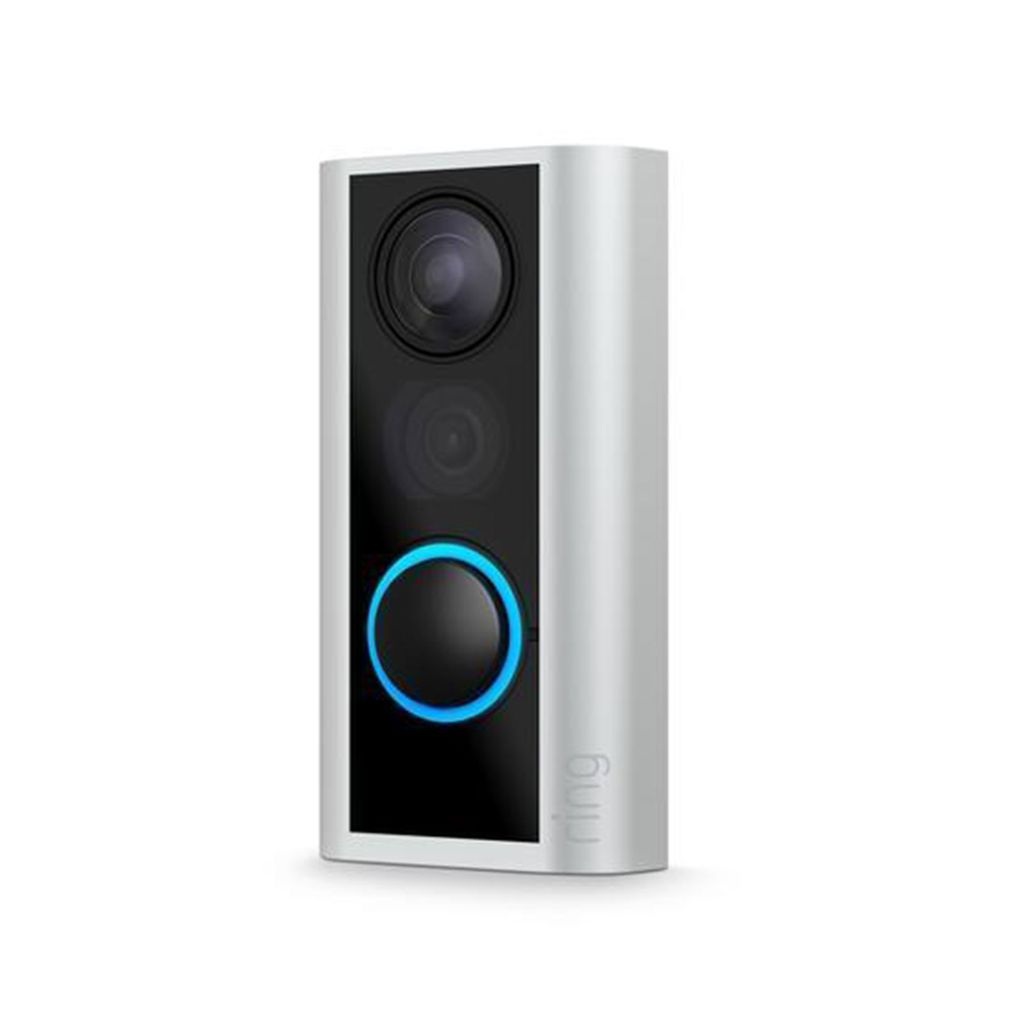 Ring Door View Cam, Schwarz, Nickel, Weiß, IPX5, 155°, 90°, Produktbild 
