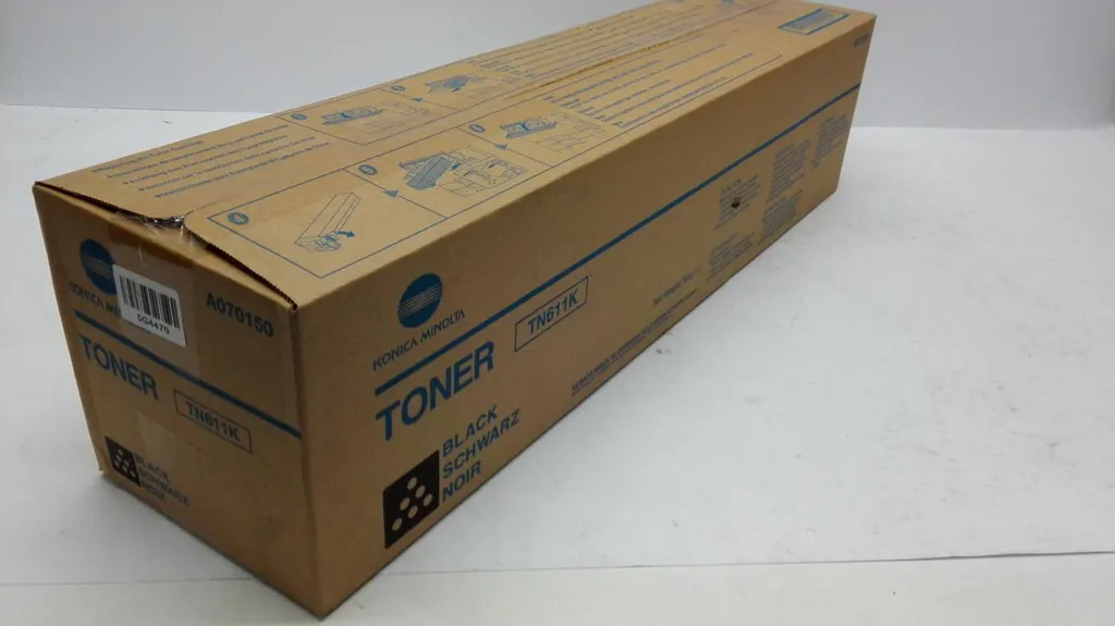 Konica Minolta TN-611K Toner Noir A070150 pour Bizhub C550 et C650