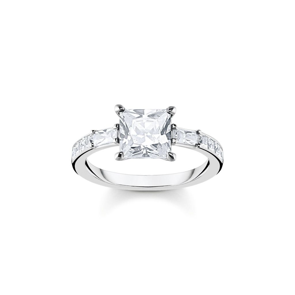 Thomas Sabo TR2380-051-14 Damen-Ring Silber Weiße Steine, Produktbild 