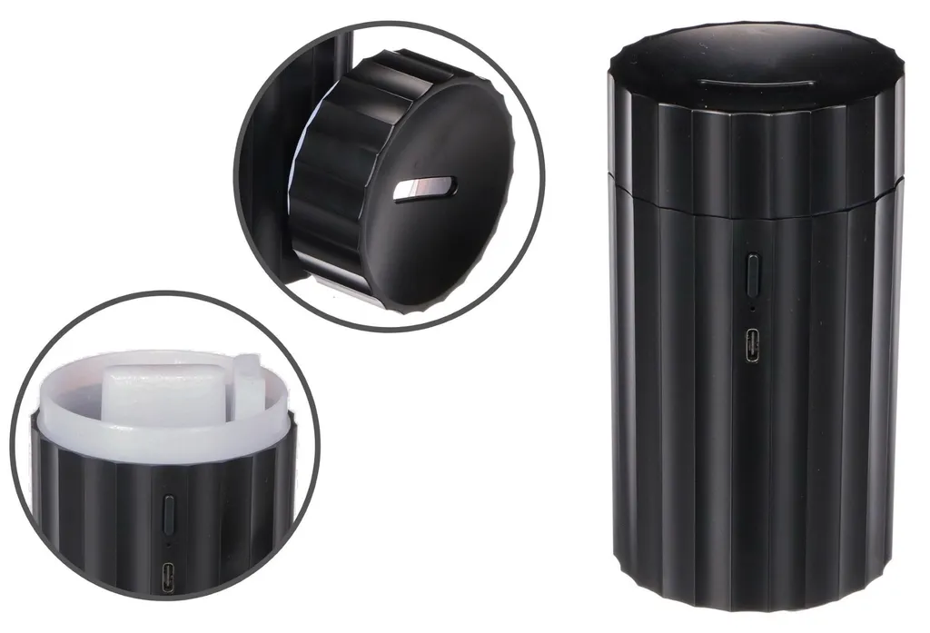 Diffusore di aromi Car Flame per auto nero 100ml, USB-C, per porta bevande - 2