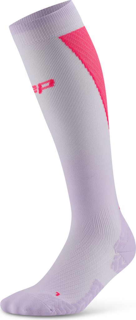 CEP run ultralight socks, tall, 4.0, women lilac/pink II