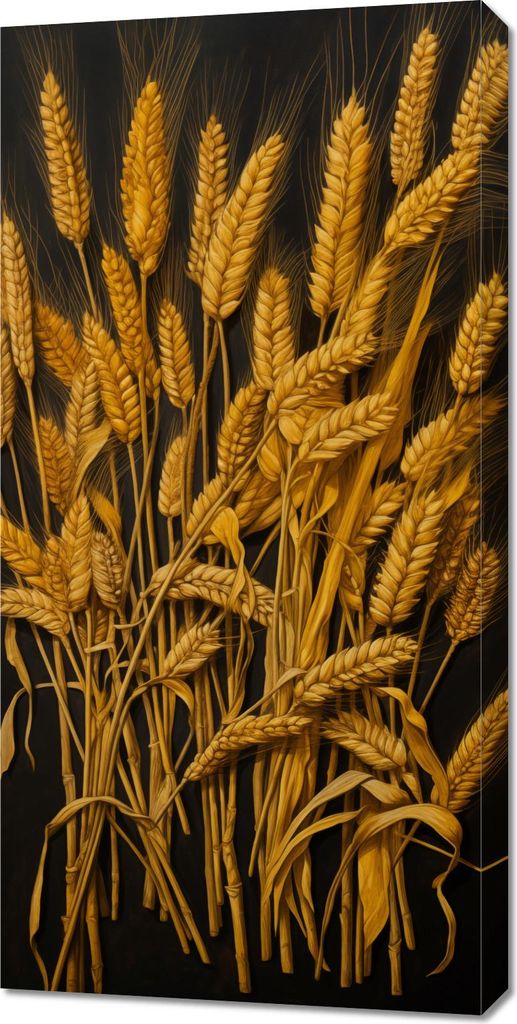 Bild 50x100cm Goldene Ernte