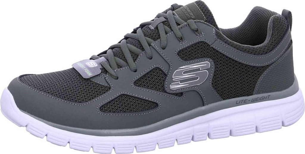 Skechers Sportliche Schnürschuhe BURNS AGOURA Herren 39362D3532363335 Grau 41 EU
