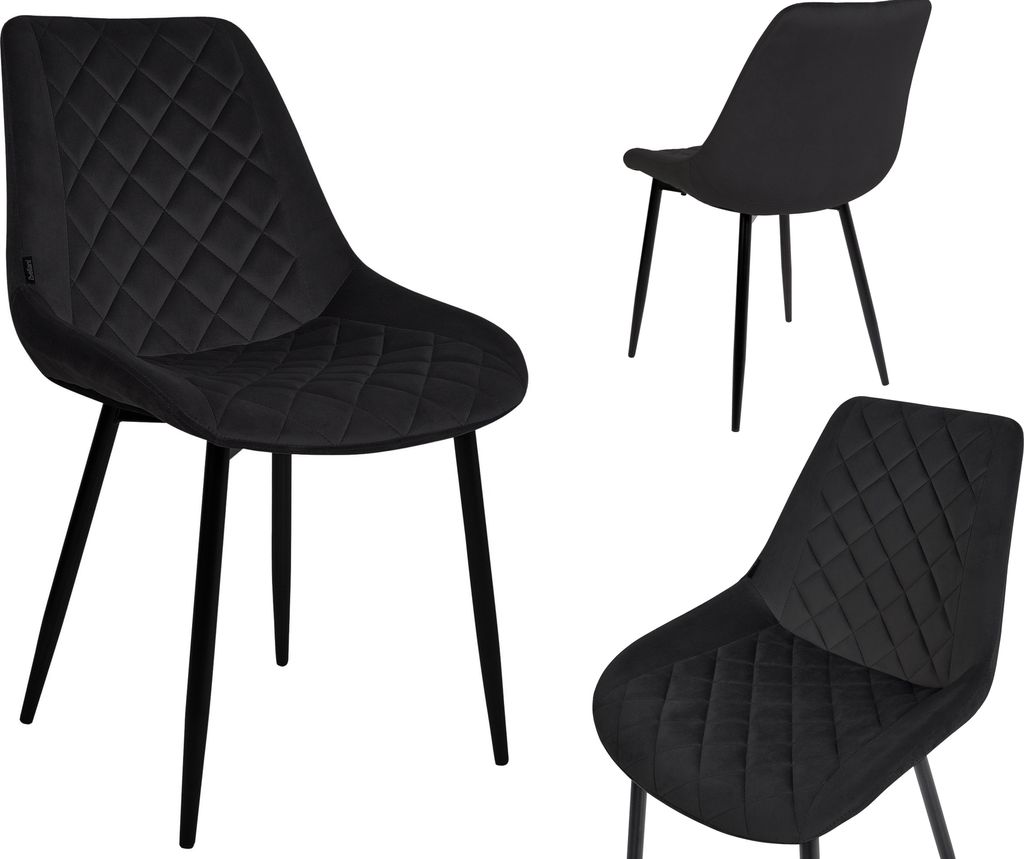 Cowboy Vintage LAGOS schwarzer Esszimmerstuhl 1 Stk.