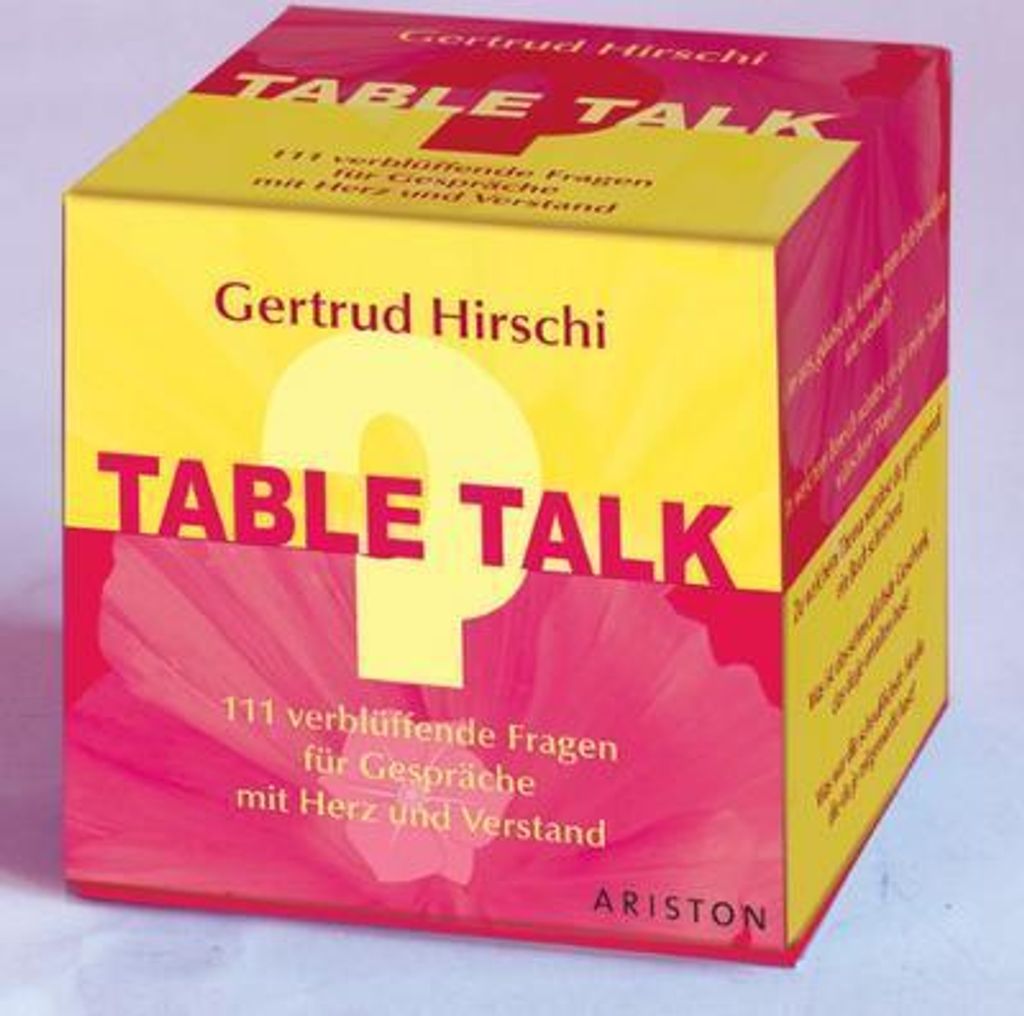 Hirschi, G: Table Talk Produktbild 