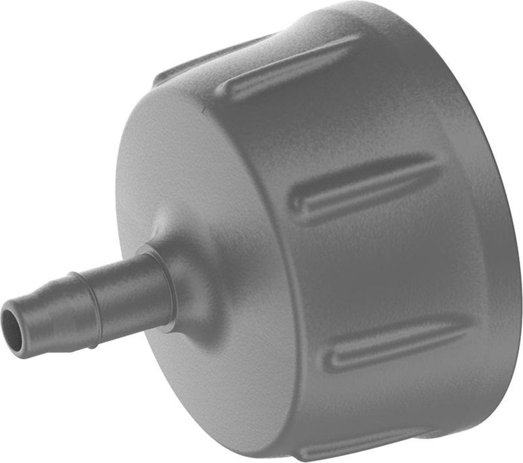 Micro-Drip-System Hahn-Anschluss 4,6mm (3/16") > G 3/4" (dunkelgrau, Modell 2023)