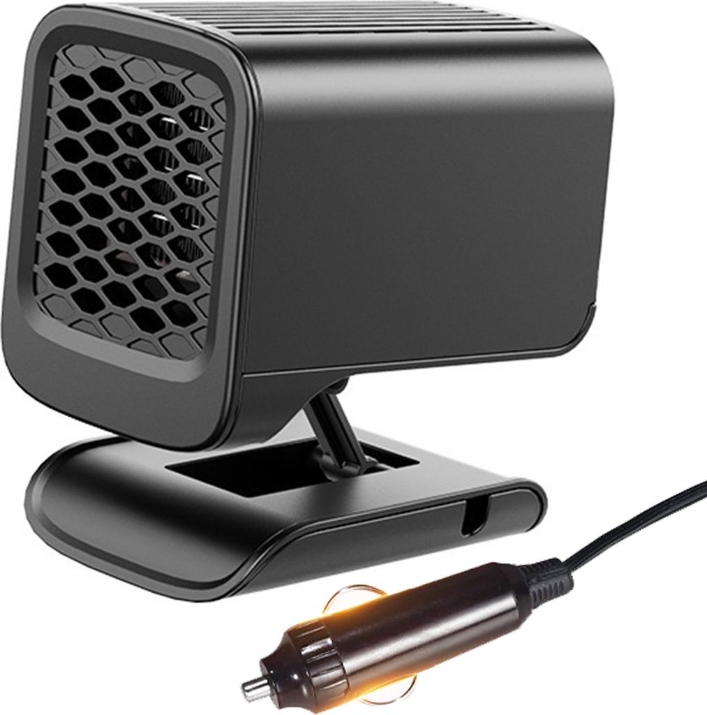 Autoheizung, 12 V, 120 W, klappbar, 360 ° drehbar, schnell aufheizender Lüfter, leistungsstarker, universeller, tragbarer Raumheizer, Kühler, au...
