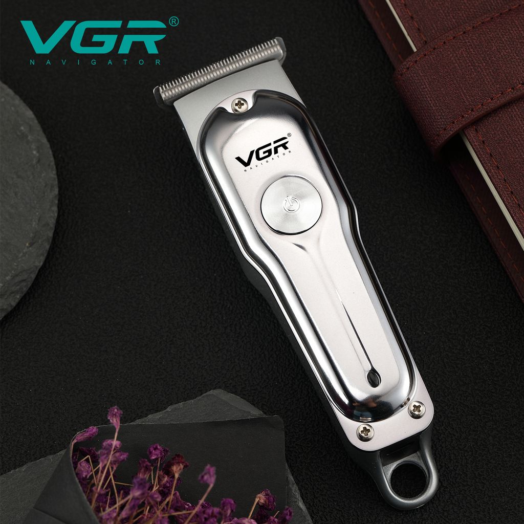Fdit T-Klingen Haarschneider – USB-ladbar, 4 Aufsätze (1,5–4 Mm), Metallgehäuse, Waschbare Klingen