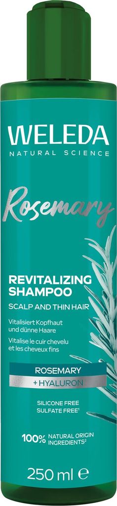 Weleda Rosmarin Revitalising Shampoo 250ml, 250 ml, Produktbild 
