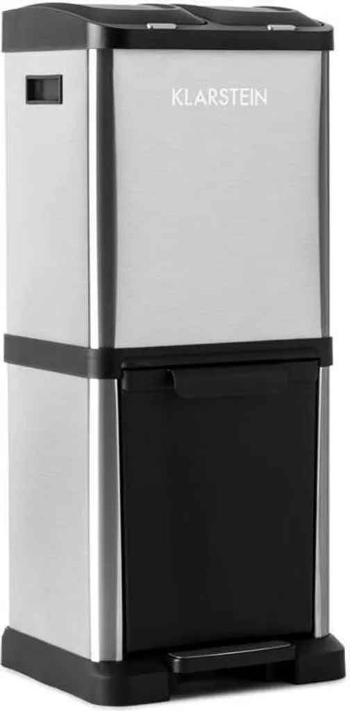Poubelle tri sélectif 45L inox : fini le désordre dans la cuisine