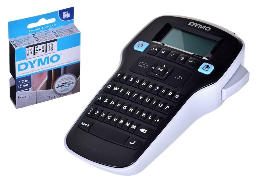 DYMO LabelManager 160 6/9/12 mm rubans D1 QWY UK/HK/ANZ Image du produit 