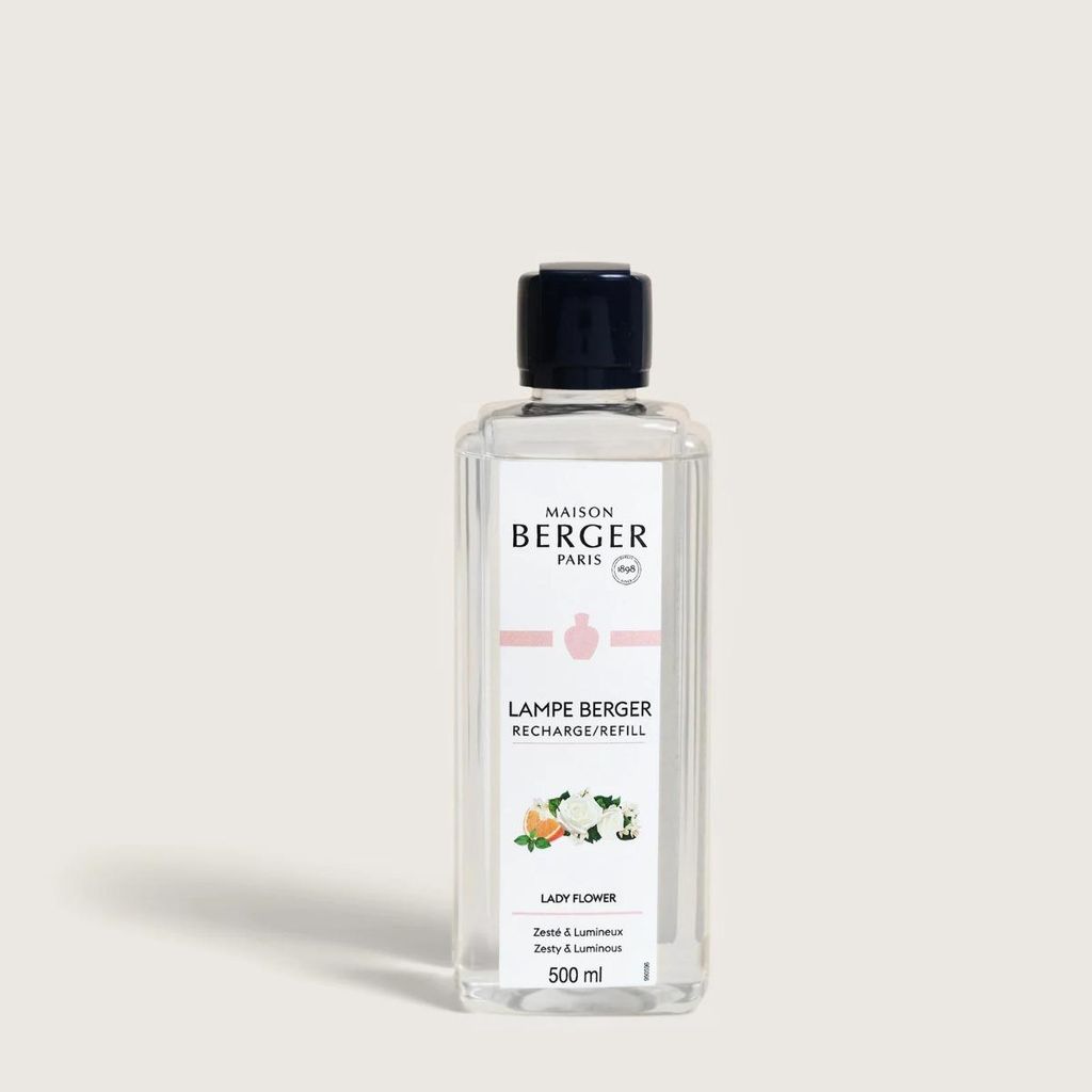 Maison Berger Paris LB115377, Flasche, Flüssigkeit, Bergamotte, Grapefruit, Mandarine, Transparent, 500 ml, Glas