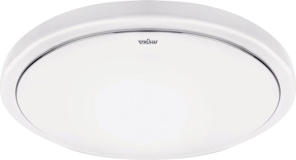 Kúpeľňový plafón moderný biely okrúhly Ø29cm neutrálna Obrázok produktu 