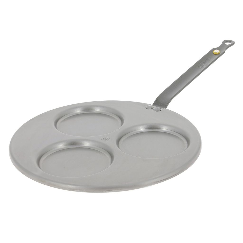 De Buyer 5612.03, Ronde braadpan, roestvrij staal, 27 cm, Productafbeelding 