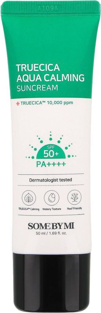 SOME BY MI - Truecica Aqua Calming Suncream SPF 50+ PA++++, Produktbild 