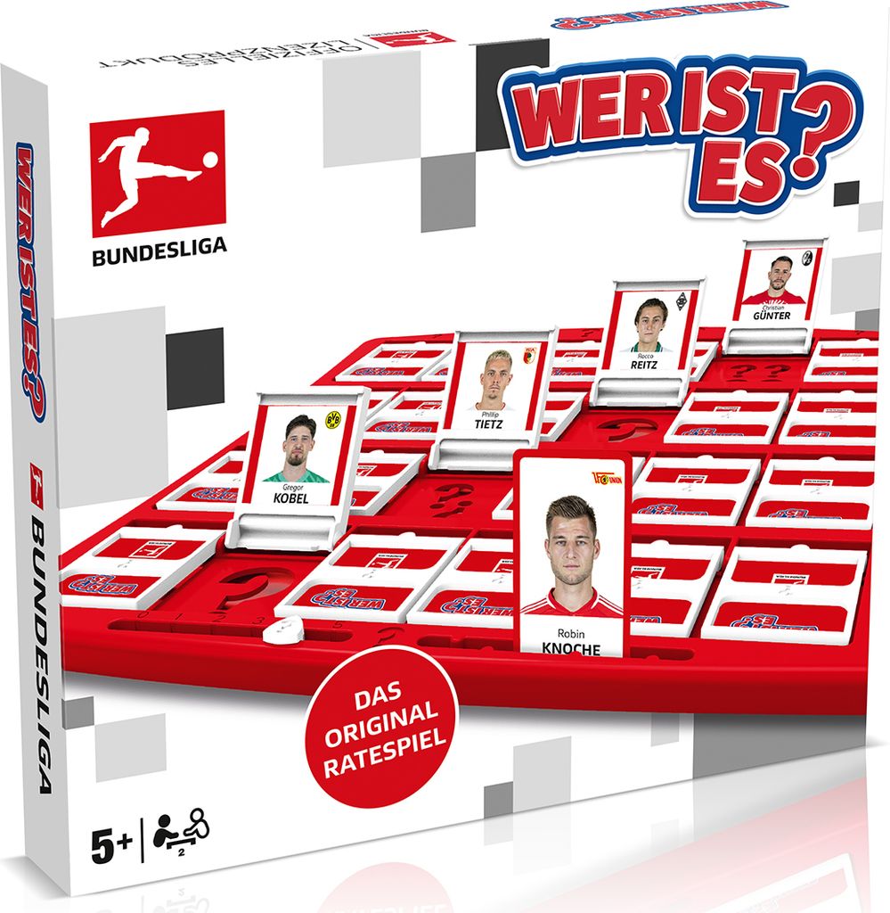 Wer ist es? - Bundesliga Edition Gesellschaftsspiel Spiel Produktbild 