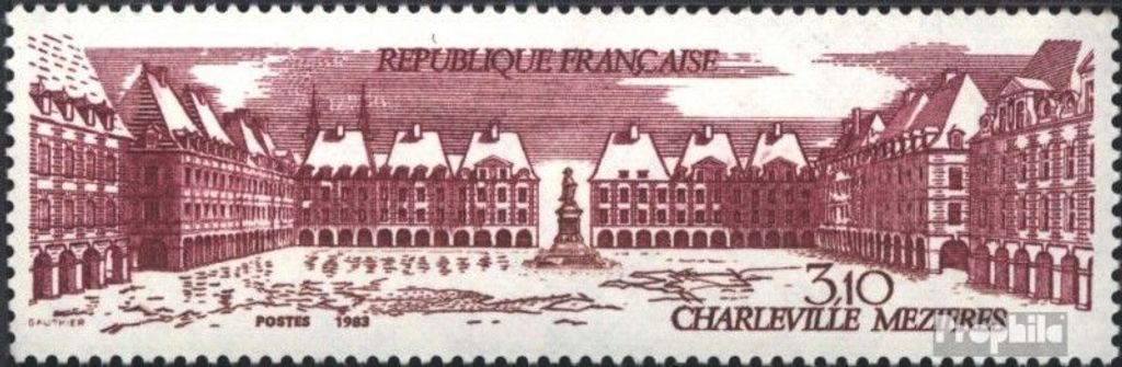 Briefmarken Frankreich 1983 Mi 2411 (kompl.Ausg.) postfrisch Tourismus