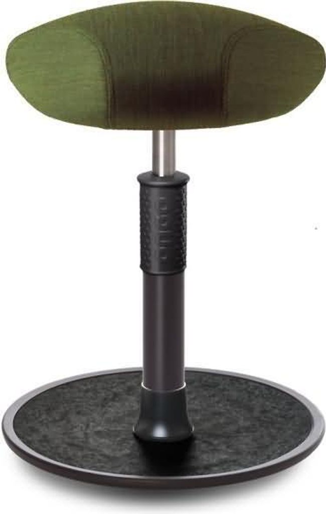 Sitz- Stehhocker Free Regular Triangel kvadrat Remix Olive schwarz /schwarz.