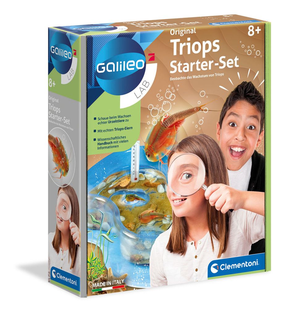 Kit de inicio original para Triops, caja de experimentos Imagen del producto 