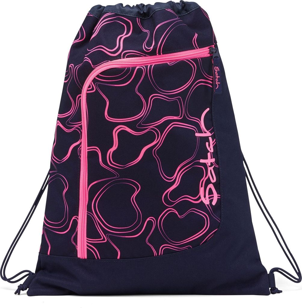 satch Sportbeutel Gymbag Pink Sup schwarz Produktbild 1