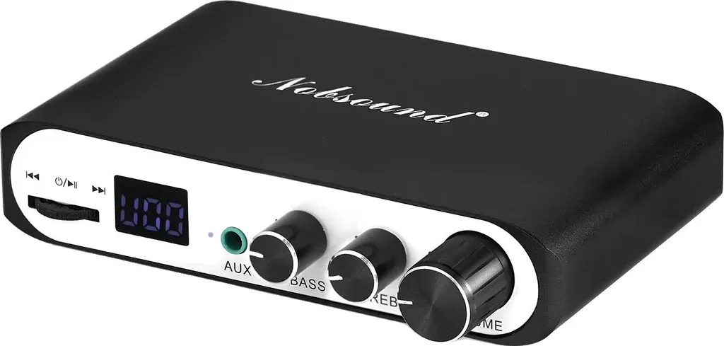 Amplificatore Compatto Design 50W Bluetooth 5.0 - Audio Casa HiFi