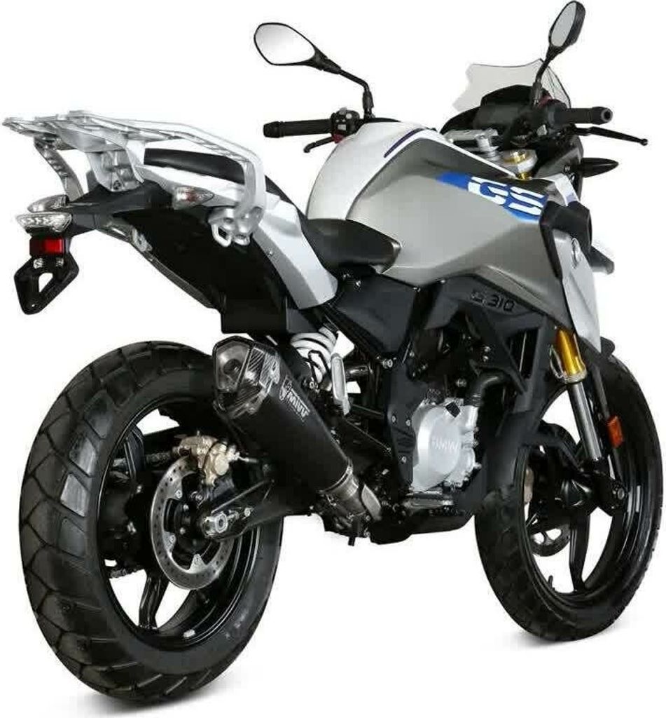 MIVV Delta Race Vollschwarzes Auspuffsystem für BMW G 310 GS