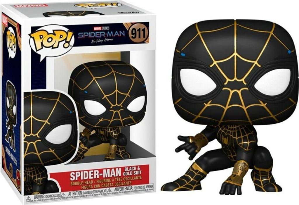 Marvel Spider-Man - Spider-Man Black & Gold Suit 911 - Produktbild 
