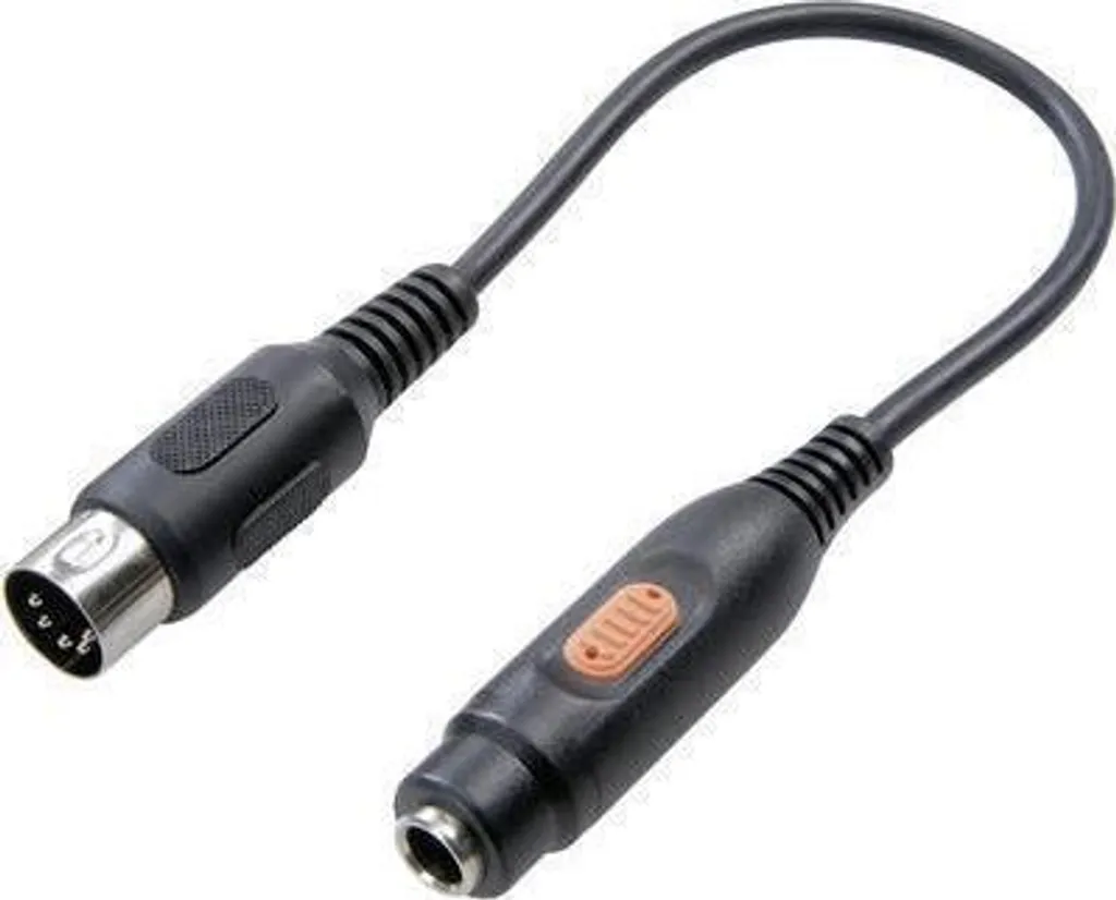 SpeaKa Professional SP-7870312 Adattatore audio connettore DIN / jack [1x spina DIN 5-pin