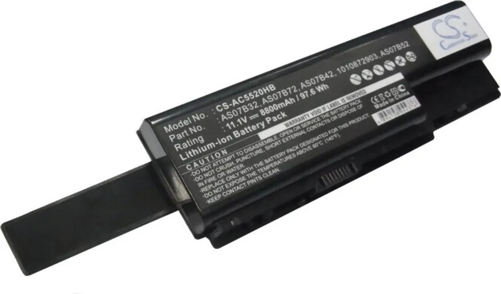 Batterie Ordinateur Portable TECHTEK pour Acer Aspire 5310 et 5220G