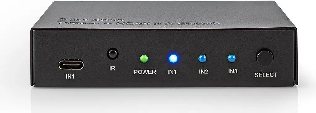 Switch HDMI 4K 60Hz pour TV - Évitez les Débranchements avec 3 Ports