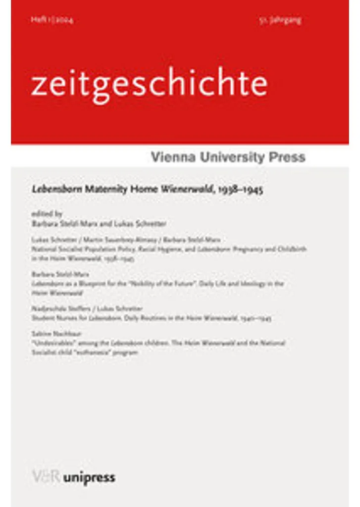Ouvrage Historique Lebensborn Wienerwald 1938-1945 Archives Seconde Guerre