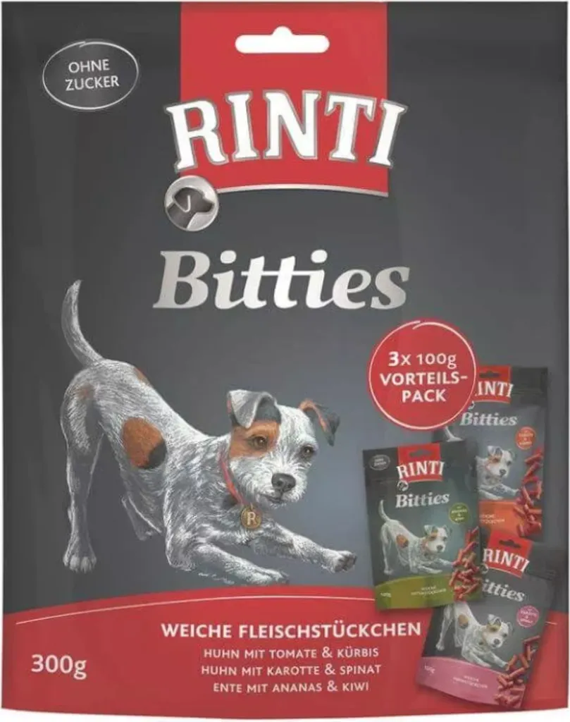 Multipack Rinti Bitties Pollo e Anatra - Gourmet Snack per Cani