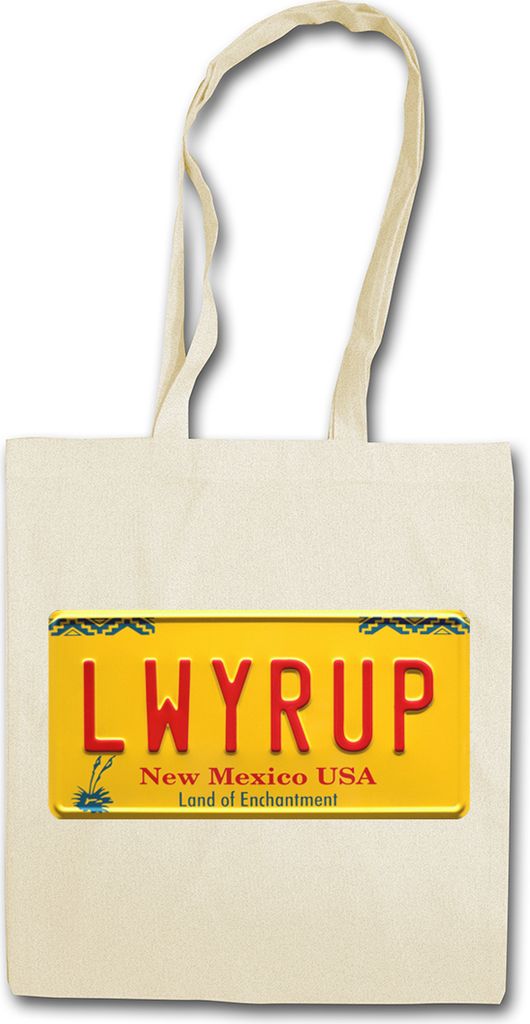 Urban Backwoods Saul License Plate, Stofftasche, Farbe: Beige