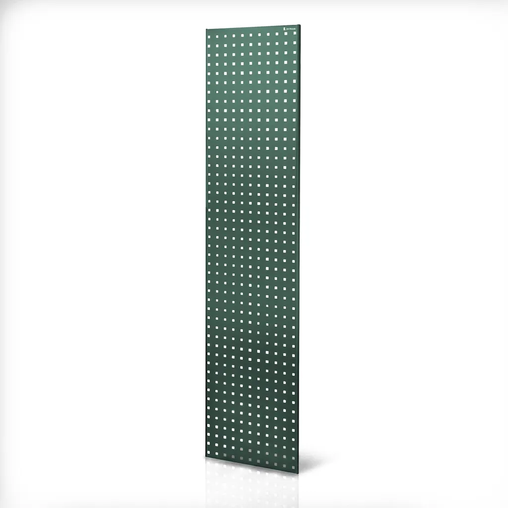 Panneau perforé pour atelier JOHNNY vert 1800 x 420 mm - Lot de 2