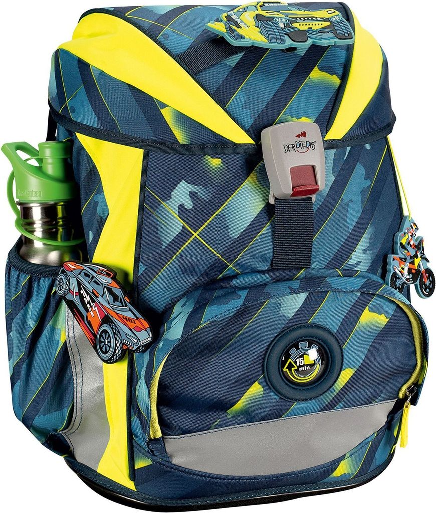 DerDieDas Schulranzen Set  ErgoFlex Set Speed Challenge Produktbild 3