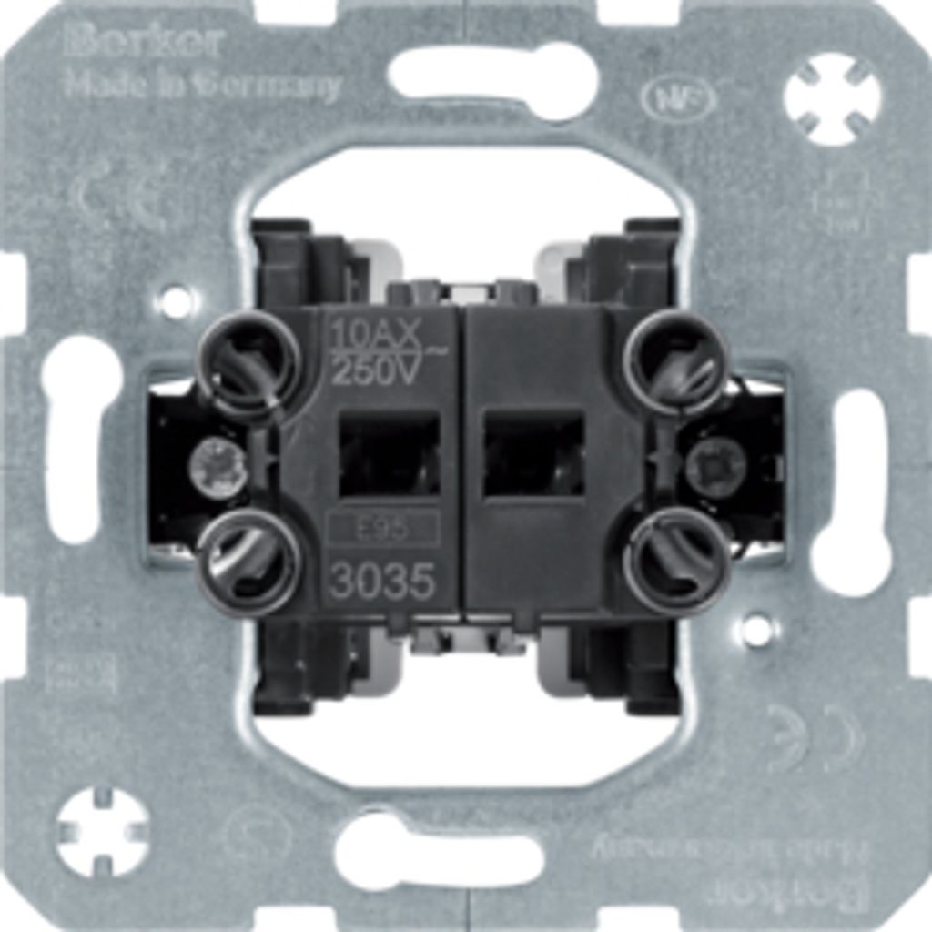 Berker 3035 Serienschalter UP W-Schaler Einsatz