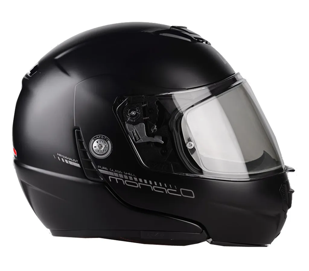 Casque Lazer Monaco Evo Noir Mat XS : Fini la Buée et le Poids Excessif