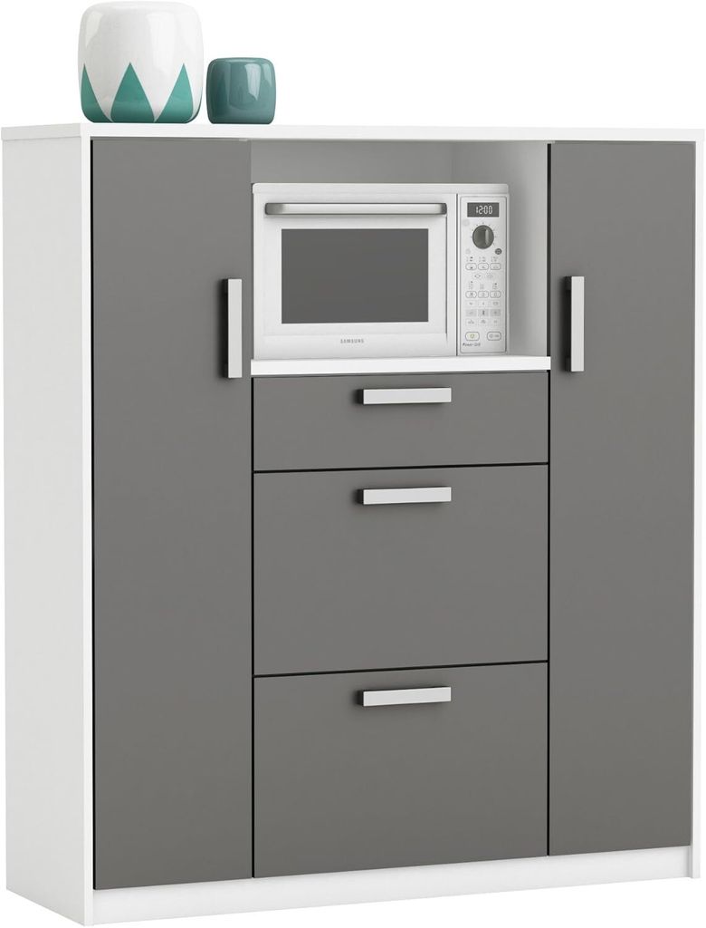 Küchenbuffet Küchenschrank Singleküche Küchenregal Schrank Küche Küchenbuffet