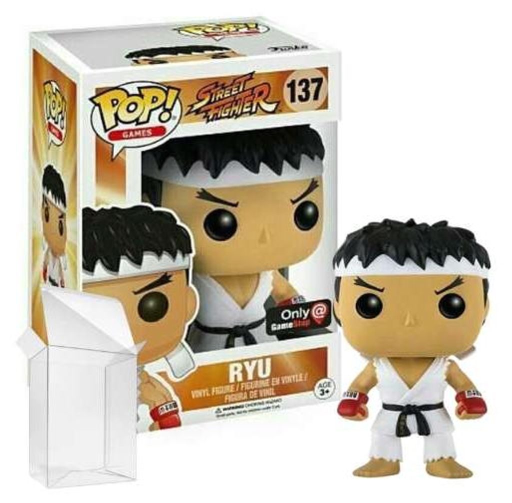 POP! GAMES: Street Fighter Ryu - White Headband Lt