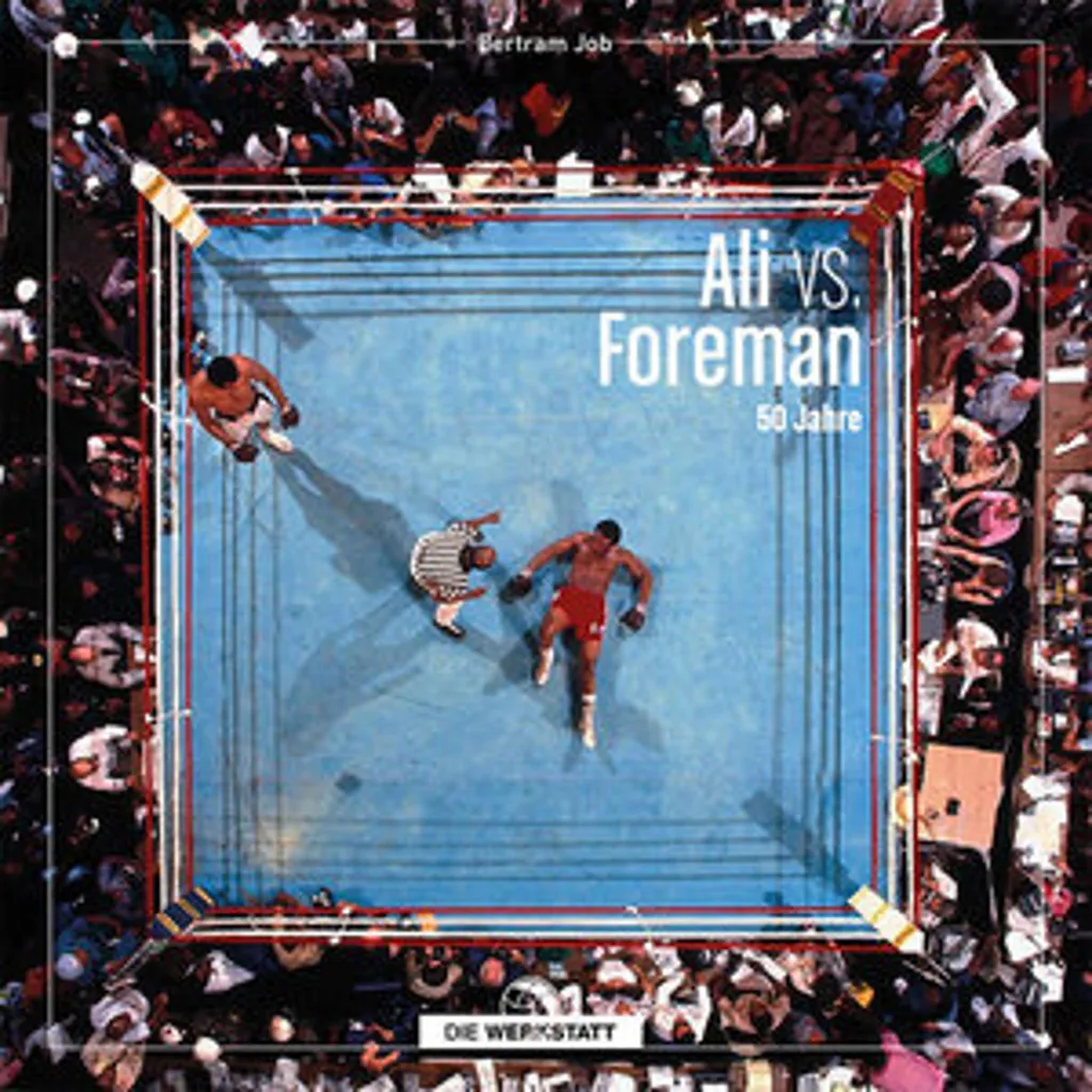 Affiche Ali vs Foreman combat mythique poster boxe vintage 50x70 cm