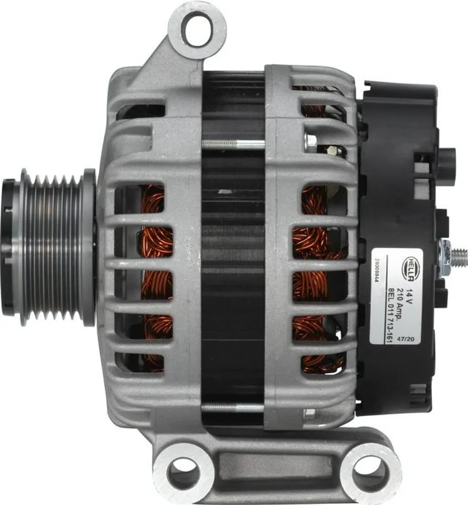 Alternateur HELLA 8EL011 713-161 - Pièce OE Haute Performance 14V 150A