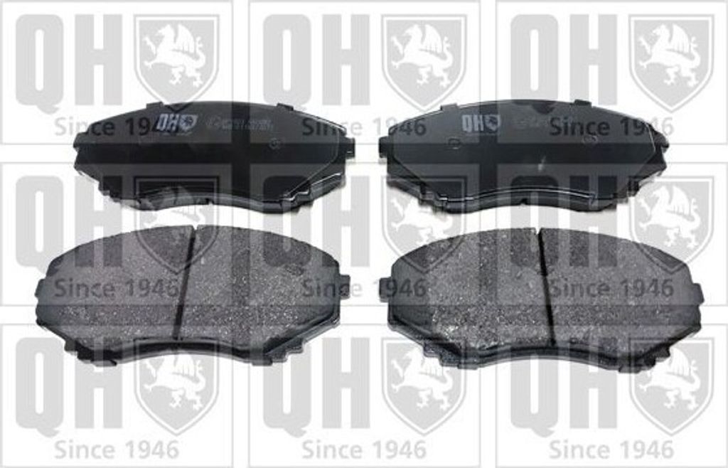 QUINTON HAZELL Bremsbeläge Satz Vorne Bremsklötze für MAZDA MPV II (LW) BP1024