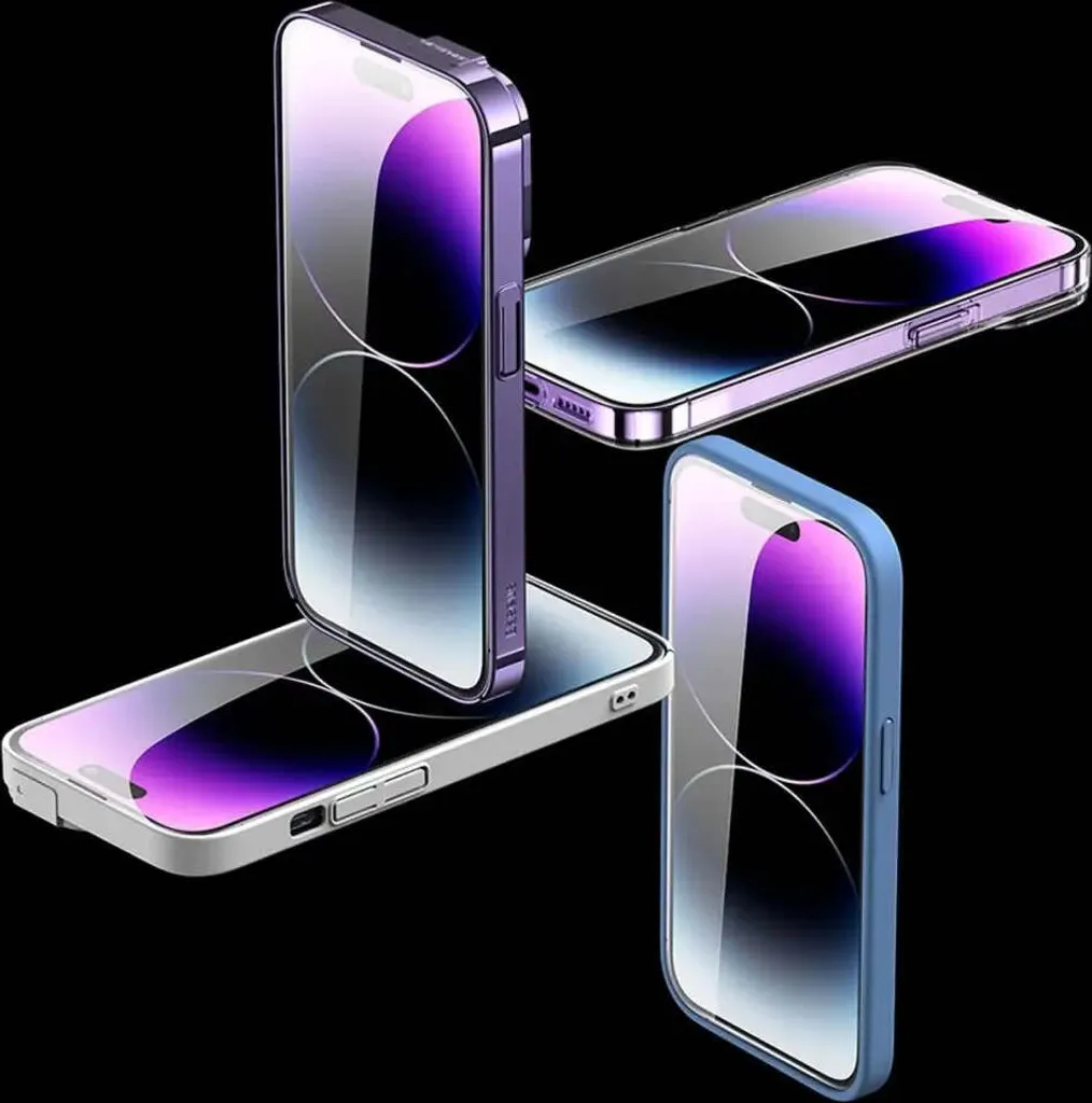 2 Pezzi Vetro Temperato Baseus iPhone 14 Pro + Kit Montaggio - 29