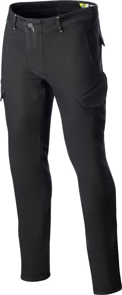 Alpinestars Caliber Slim Fit Tech Motorrad Textilhose, schwarz, 38